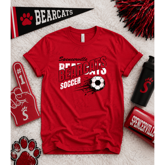 Angled Bearcat Soccer