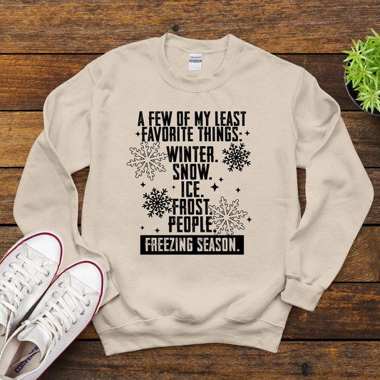 Least Favorite Things - DTF Transfer