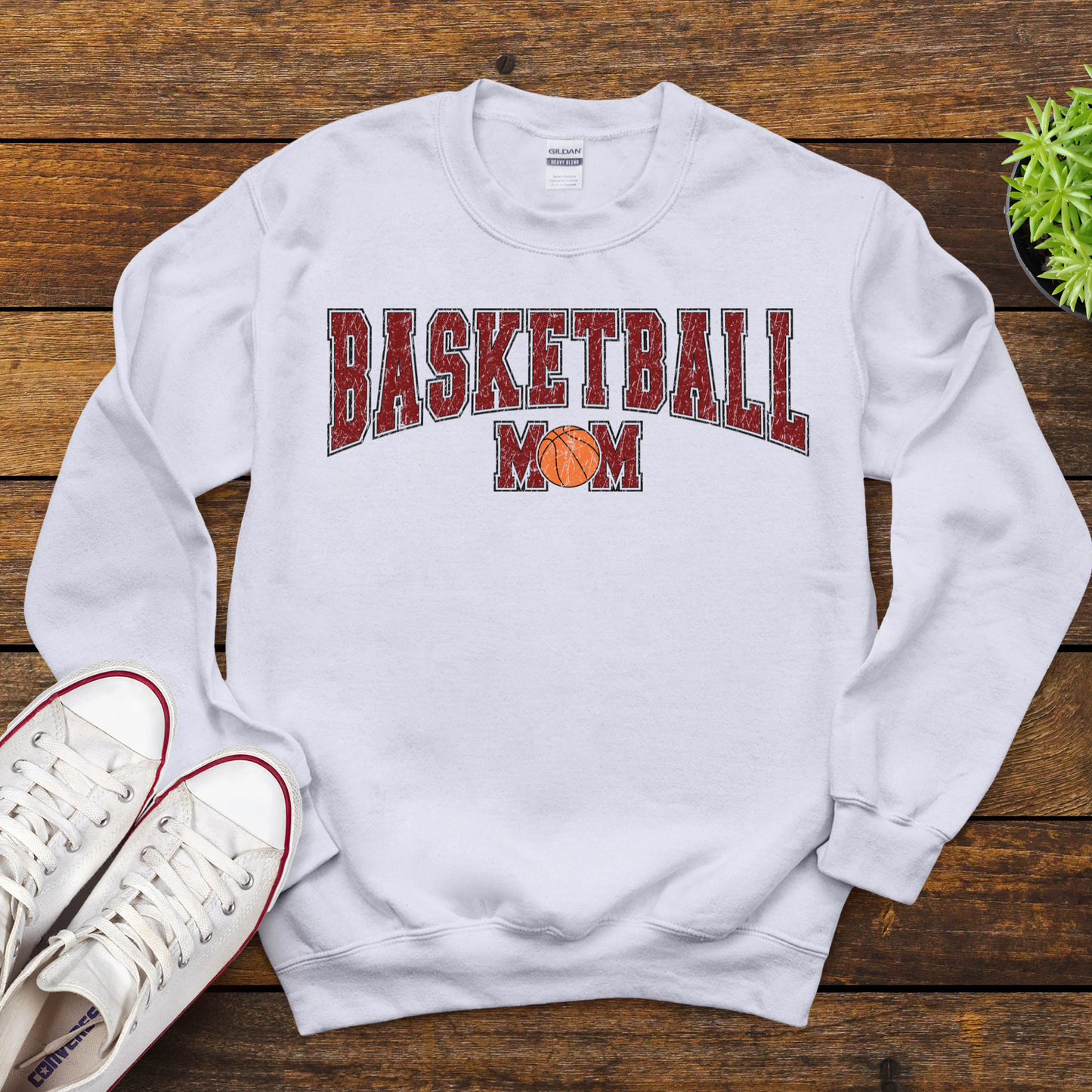 Retro Basketball Mom