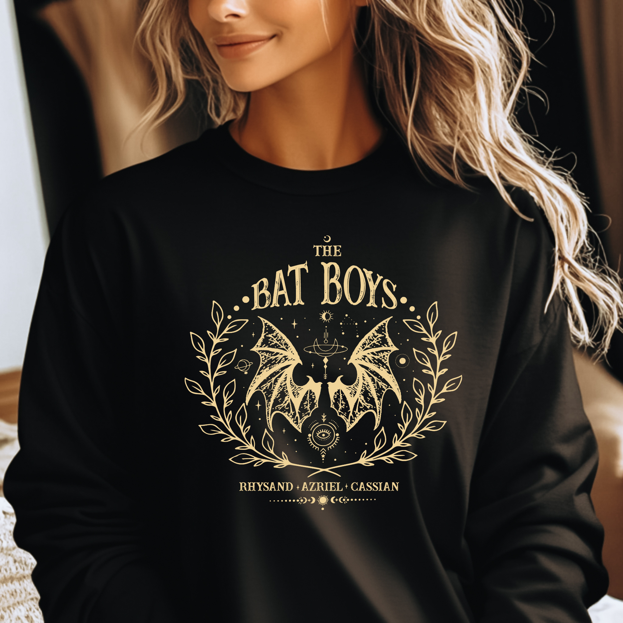 ACOTAR Bat Boys Front and Back