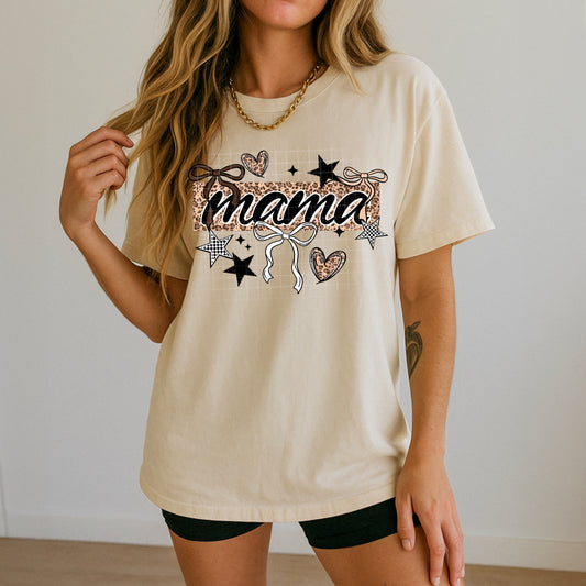 Leopard and Bow Mama