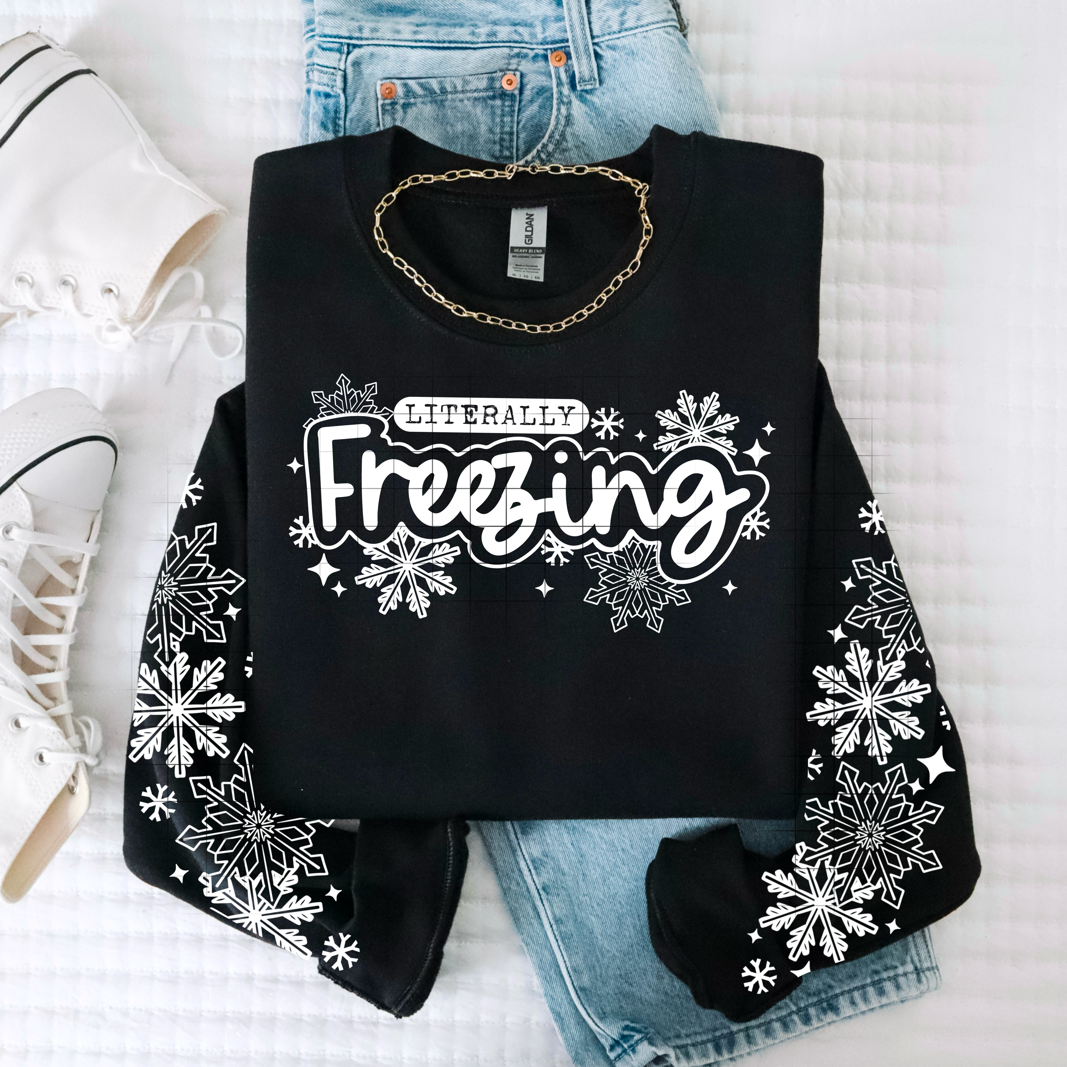 Literally Freezing Black