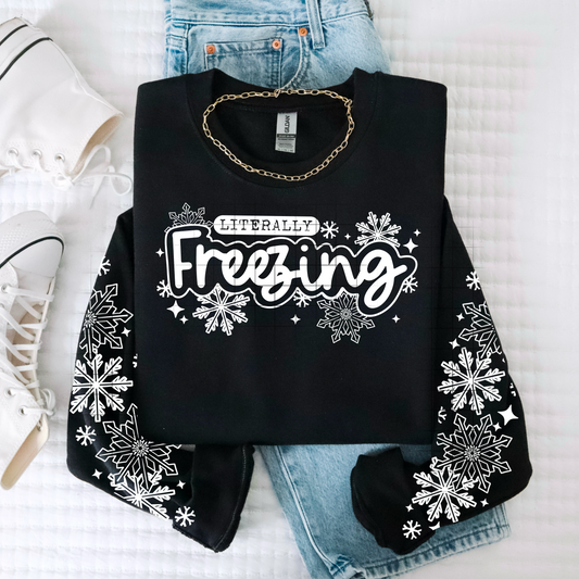 Literally Freezing Black