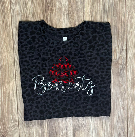 Script Bearcats and Paw Rhinestone
