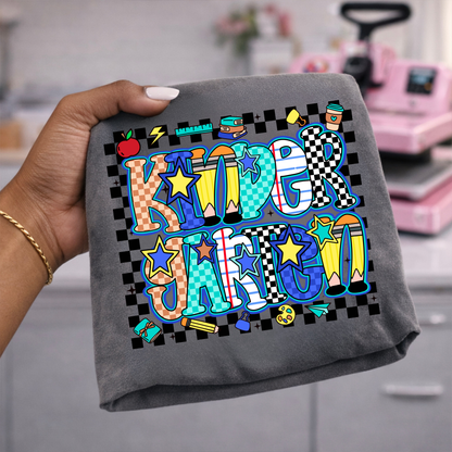 Kindergarten Checkered