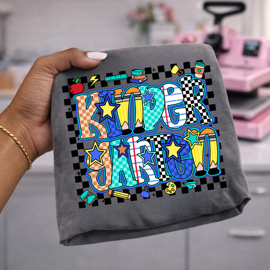 Kindergarten Checkered