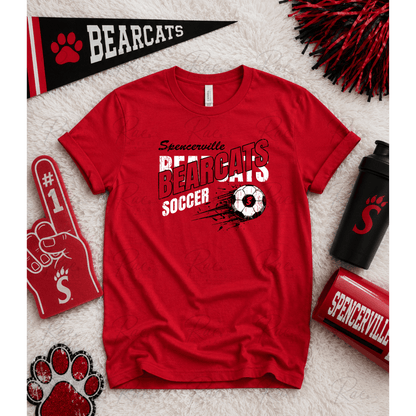 Angled Bearcat Soccer