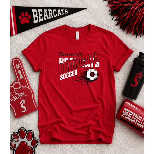 Angled Bearcat Soccer