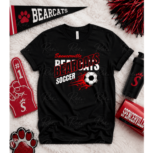 Angled Bearcat Soccer