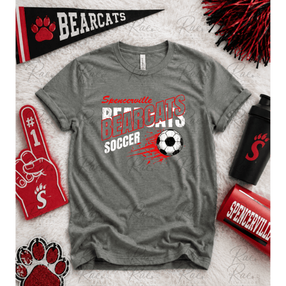 Angled Bearcat Soccer