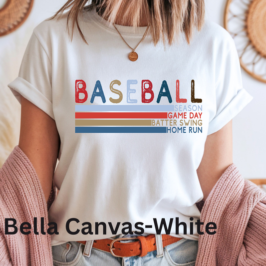 Distressed Baseball Lines