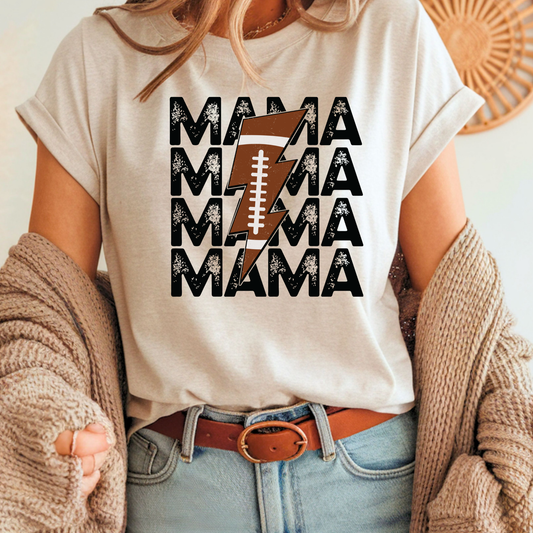 Distressed Mama Football