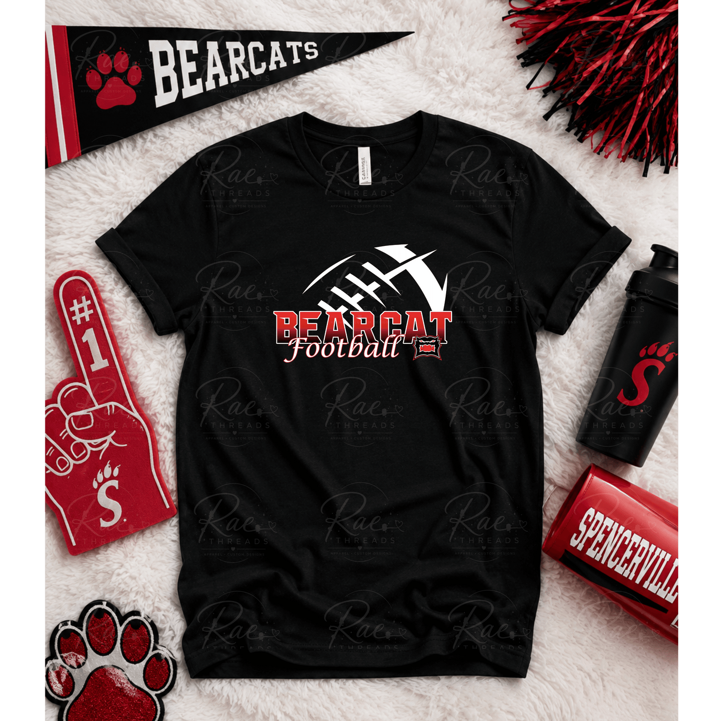 Gradient Bearcat Football