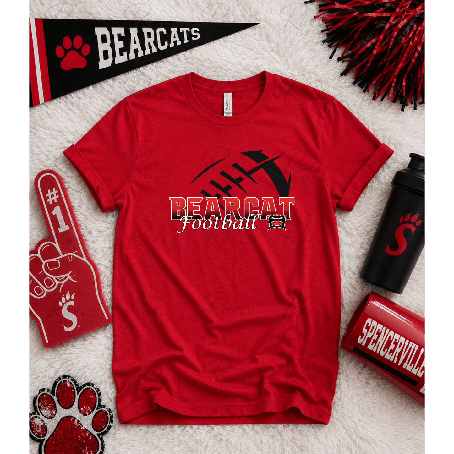 Gradient Bearcat Football