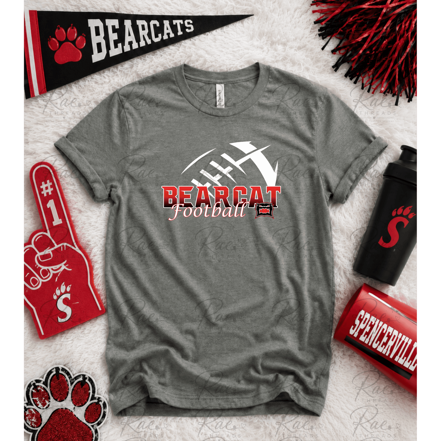 Gradient Bearcat Football