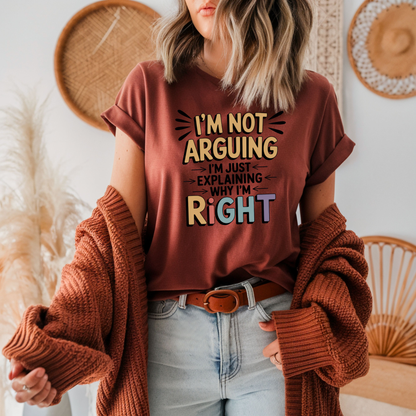 Im not arguing