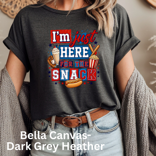 I'm Just her for Snacks