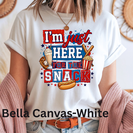 I'm Just her for Snacks