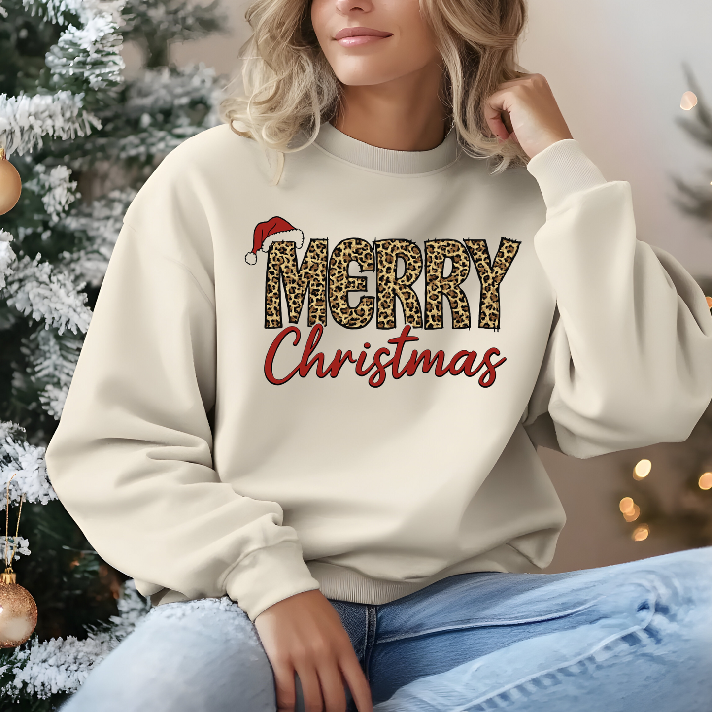 Leopard Merry Christmas