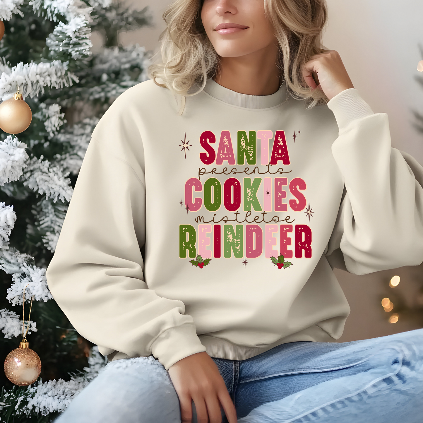 Santa Cookies Reindeer