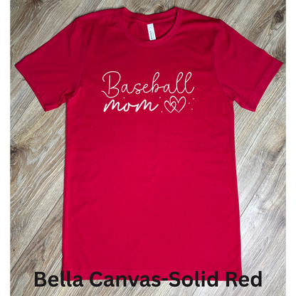 Simple Baseball Mom