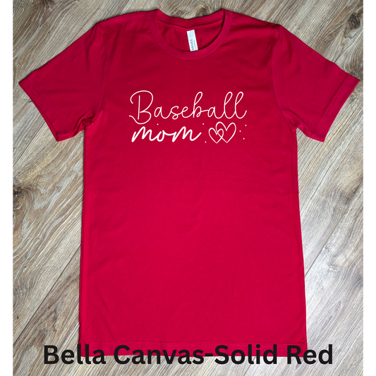 Simple Baseball Mom