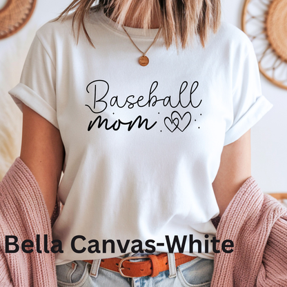 Simple Baseball Mom