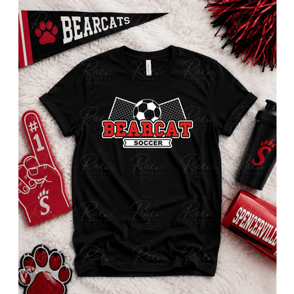 Bearcat Soccer with net