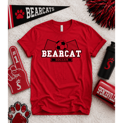 Bearcat Soccer with net