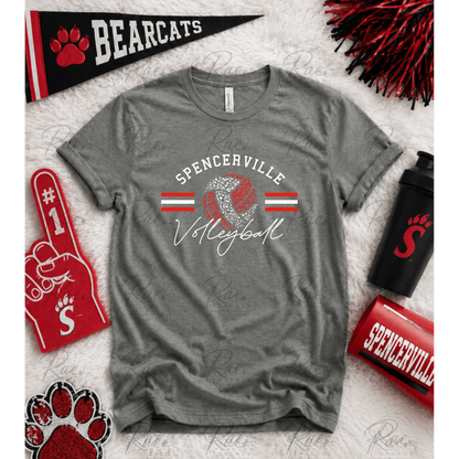 Spencerville Volleyball Splatter