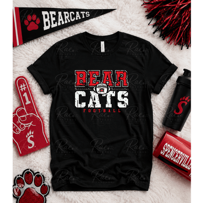 Distressed Bearcats Football