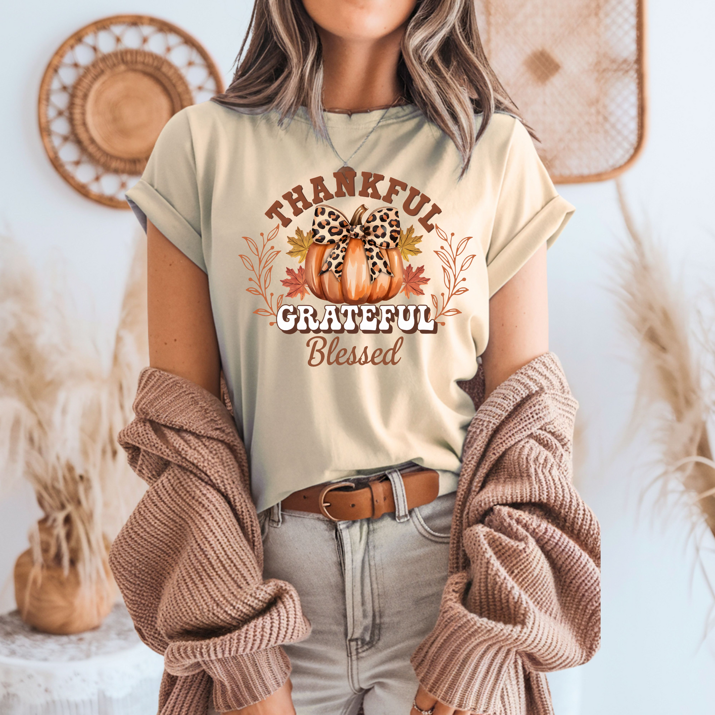 Thankful Grateful Blessed