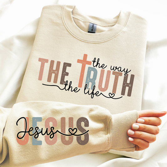 The Way The Truth The Life - DTF Transfer