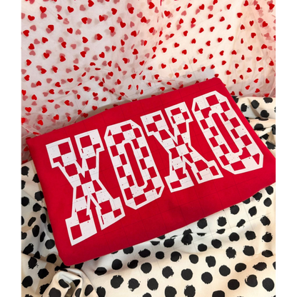 Checkered XOXO
